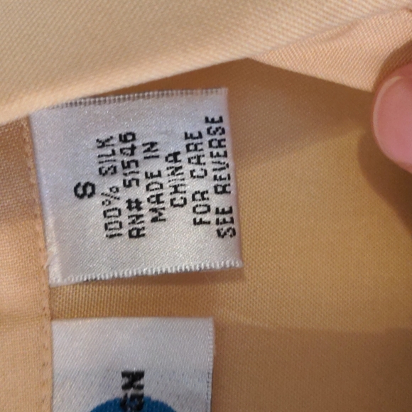 Paul Harris Designs Silk Button Down Shirt - Picture 3 of 6